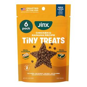 Jinx Jtchbno4 Chicken And Banana Training Treats For Dogs 4 Ounce Pack Of 6