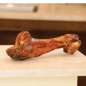 00696 Jones Natural Chews Dino Bone 12-14 Inch All-natural Meaty Beef Arm For Medium To Large Dogs Rqm4