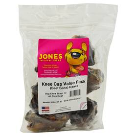 Jones Natural Chews 741956010759 Beef Knee Caps Dog Chew Treats