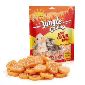 Jungle Calling 713653571437 Dog Treats Soft Chicken For Dogs And Cats High Protein Codfi