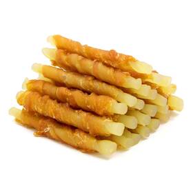 Jungle Calling 850052926410 Dog Treats Chicken Wrapped Rawhide Sticks For Dogs - 10.6 Ounce