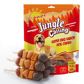 Jdwc030a68 Jungle Calling Dog Treats Multi-flavor Kabob Snacks Edible Kabobs