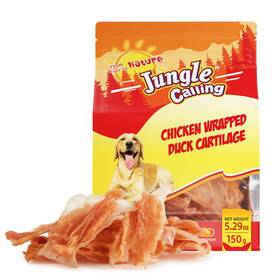 Pam-jdwc015a77 Jungle Calling Dog Treats Chicken Wrapped Bones 5.29 Ounce Pack Of 1