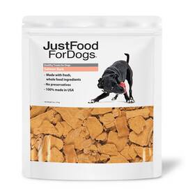921002027 Justfoodfordogs Limited-ingredient Healthy Dog Treats Salmon Bark Made In T