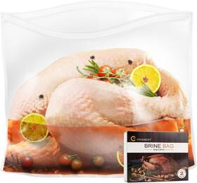 Jy-56 Jy Cookment Brining Bags For Turkey 2 Packs Extra Large Brine Bag With Cotton Stri