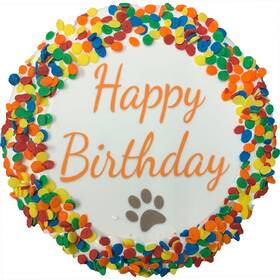 K9 Granola Factory 693057824264 Happy Birthday Cake Dog Treat