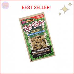 K9 Granola Factory 878803003081 Snicker Dog Treat 12 Oz