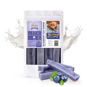 B0fgxml785 Kathmandus 100% Natural Blueberry Flavored Yak Chews Keep Dogs Busy And Happy W