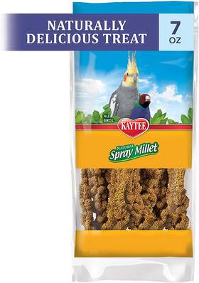 100036998 Kaytee Natural Millet Spray For Birds 7 Ounces - 12 Pack