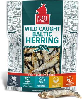 6823 Kdr Pet Treats Plato Fish Dog - Air-dried Single Ingredient Treat With