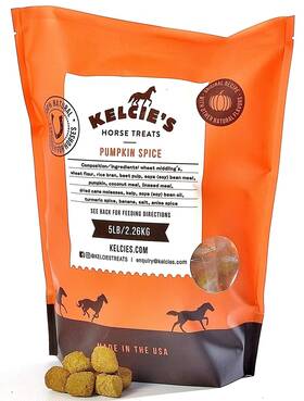 Kelcies Pumpkin Spice 060667800004 Horse Treats For Training And Bonding - Made With All-natural Flavors