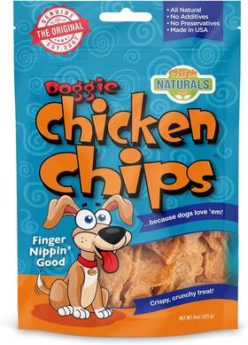 Km4816-15 Kennelmaster Foods Chips Naturals Doggie Chicken Large 15 Oz All Natural High Protein Low Ca