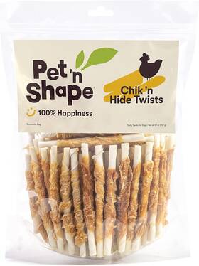 Kid Galaxy Inc 313047969934 Chicken Wrapped Rawhide Dog Treats Inch Small Twist 2 Pounds