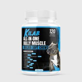 Kilab 725488563761 Pitbull All In One Bully Muscle Builder Soft Chew