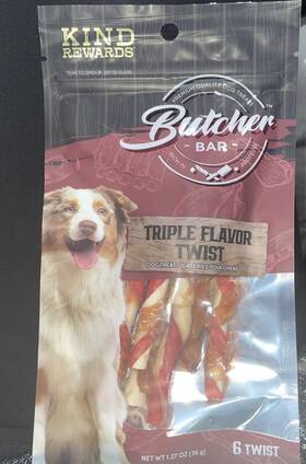 Kind Rewards 840139909009 6 Bags - Butcher Bar Triple Flavor Twist