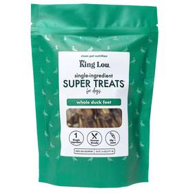 King Lou 860009159549 Duck Feet Dog Treats - Dehydrated Usa-made 10 Count Joint Health King Lou 860009159549 Duck Feet Dog Treats - Dehydrated Usa-made 10 Count Joint Health
