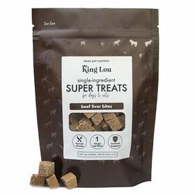 King Lou 860010978412 Pets - Beef Liver Dog Treats Freeze Dried For Dogs An