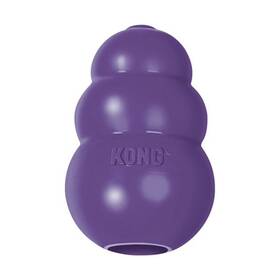 Kn1e Kong Company Senior Dog Toy Large Purple Kn1