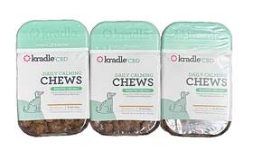 Kccb-ch90 Kradle Calming Soft Dog Chews By Chicken Flavor Case Of 3 - 90 Piece Chew Packs