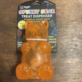 Skp82586 Kw01 Spunky Pup Bear Treat Dispenser L 1 Pack Of Piece