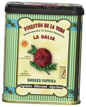 210045ve La Dalia Smoked Paprika Trio From Spain Hot Sweet And Bittersweet 2.5 Ounce