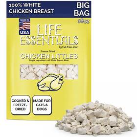 Life Essentials By Cat-man-doo 705105947020 Chicken Littles Freeze Dried And Small Dog Treats