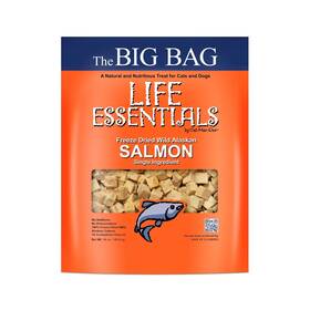 Life Essentials By Cat-man-doo 705105947129 All Natural Freeze Dried Wild Alaskan Salmon Treats For Cats And Dogs - Single