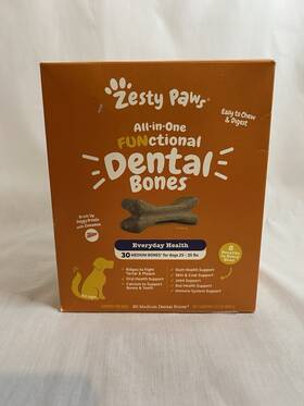 Llc 744110233148 Multifunctional Dental Bones For Dogs 30 Small Dry 25-35 Lbs
