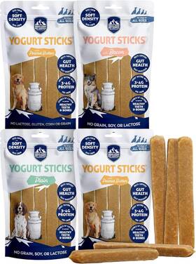 Llc 744110246902 Yogurt Sticks Mixed Flavors Dog Treats With Prebiotics Probiotics And Protein