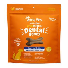Llc 744759907301 Multifunctional Dental Bones For Dogs 30 Small Dry 12-25 Lbs