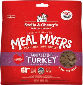 Fdtm-3.5 Llc Freeze Dried Raw Tantalizing Turkey Meal Mixer Dog Food Topper For Small And Lar