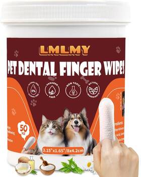 Gy01 Lmlmy Dog Dental Wipes - Finger For Cats And Dogs Toothbrush Finge