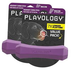Phl-563036 Logical Brands Squeaky Chew Stick Dog Toy Value 2-pack For Medium Dogs Up To 50lbs