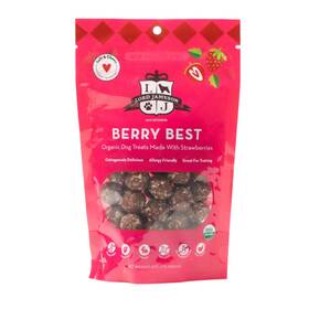 47106 Lord Jameson Berry Best Soft And Chewy Organic Dog 48 Count Pack Of 1 Red