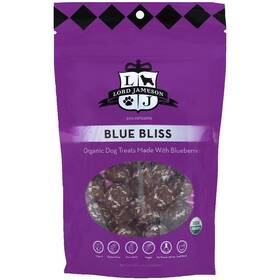 Lord Jameson 753510471050 Blue Bliss Organic Dog Treats Made With Real Blueberries