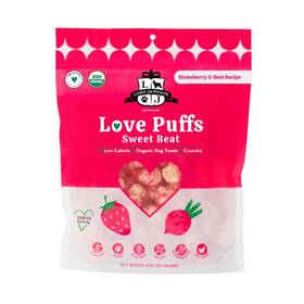 Lord Jameson 766429167334 Sweet Beat Light And Crunchy Love Puffs Collection Organic Dog Treats Stra