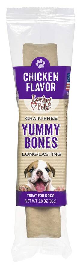 5065 Loving Pets Yummy Bone Flavor Filled Dog Treat