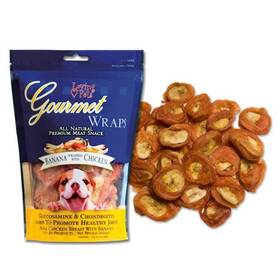 Zog2 Loving Pets 5561 Gourmet Chicken Wraps Flavor Banana