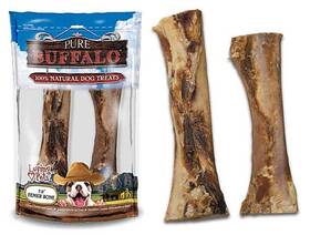 Zow9 Loving Pets 5651 Pure Buffalo 7 Inch -9 Meaty Femur Bones Dog Treat