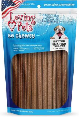 Zot8 Loving Pets 5907 Be Chewsy Bully Stick Alternative 20pk 10 Inch