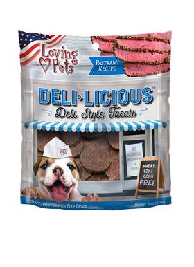 8080 Loving Pets Deli-licious Pastrami Recipe Soft 6 Ounce Pack Of 1 Brown