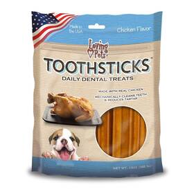 Loving Pets 842982050501 Toothsticks - Chicken Dental Sticks For Dogs Toy/small 1-20 Lbs