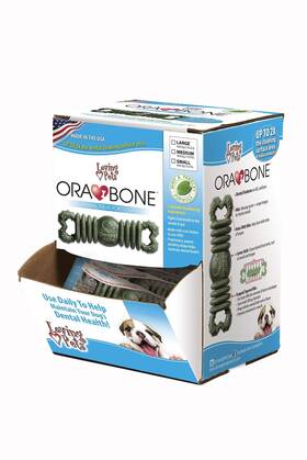 Loving Pets 842982051515 Orabone Dental Treat For Dogs Individually Wrapped Medium 30 Pieces Per Pack