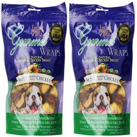 B01mu7dh3h Loving Pets 2 Pack All Natural Premium Apple And Chicken Wraps Glucosamine
