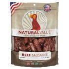 Lp8072 Loving Pets Products Beef Sausages Natural Value Treats 842982080720
