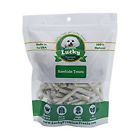 Luckypremiumtreats Plain Sticks Twists Rawhide Dog Treats For Toy Size Dogs Made In The Usa Only By 711436970637