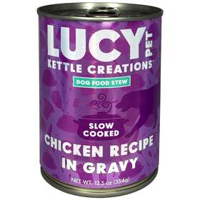 Lppfflw301 Lucy Pet Products Kettle Creations Chicken Dog Stew Recipe In Gravy 12.5oz Case Of 12