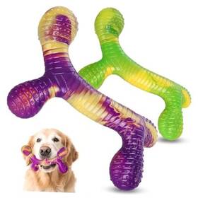 Dt-003 Luudoogs Dog Chew Toys For Aggressive Chewers 2 Pack Indestructible Large