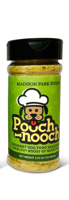 Nooch-0450 Madison Park Foods Pooch Nooch Gourmet Dog Food Topper Premium Nutritional Yeast Flakes Healthy