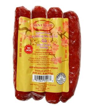 Mai Quoi 091361710219 Cured Chicken Chinese Style Sausage Lap Xuong 9 Ounce Pack Of 1